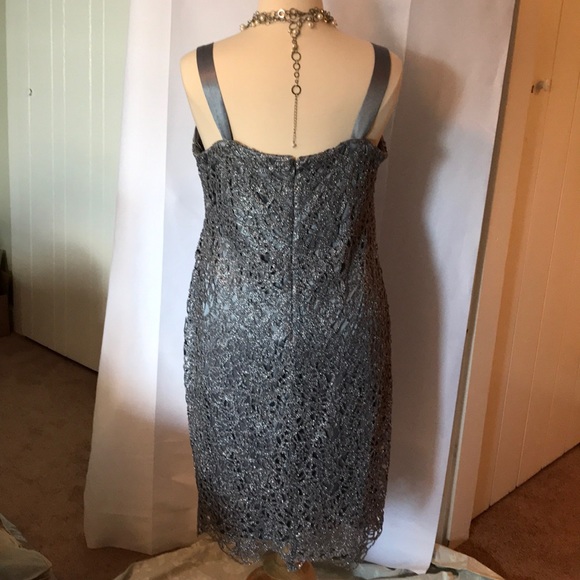 💝 RM Richards Cocktail Dress/Chiffon Jacket - Picture 4 of 7